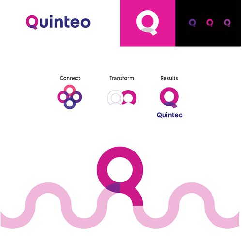 Logo and brand guidelines for Quinteo