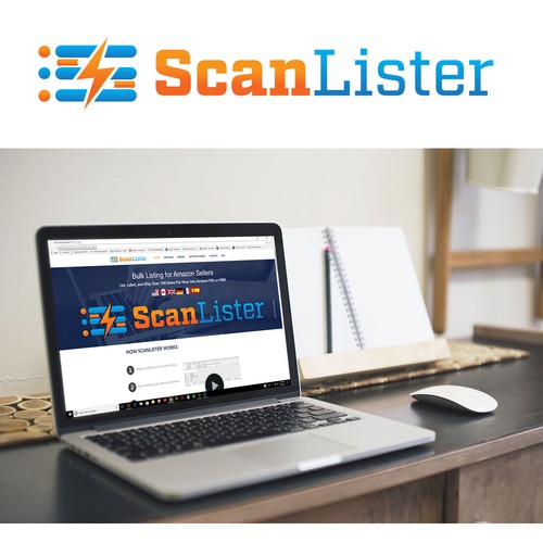 Bold Logo concept for ScanLister