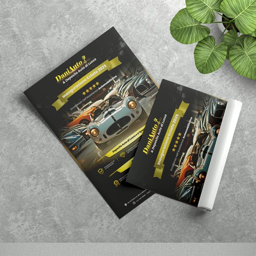 Poster Design for Luxury Automotive Garage