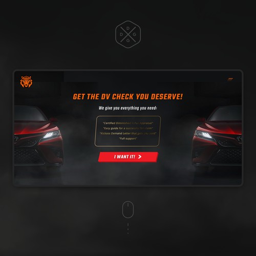 Car Service Landing page
