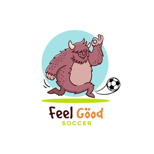 A fun logo for a Soccer (football) league