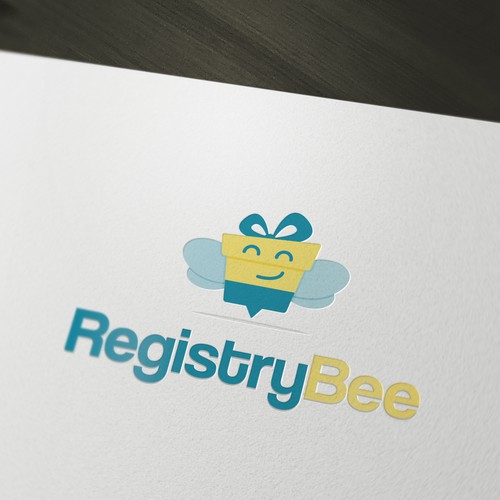 Create a logo for RegistryBee.com