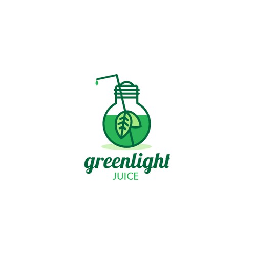 Logo for a juice company