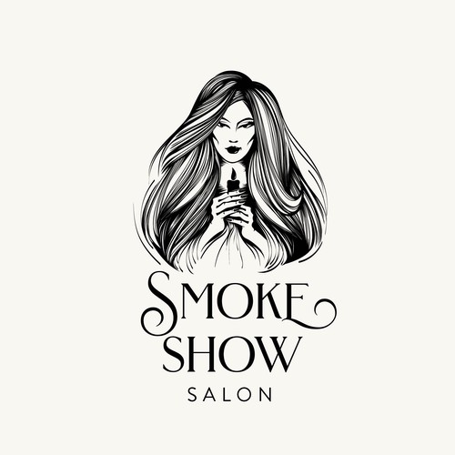 Hair salon illustration