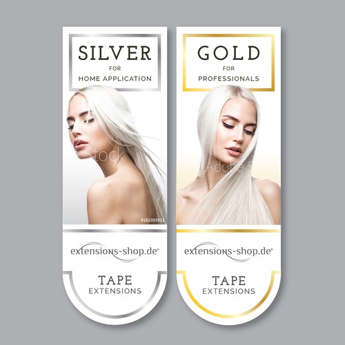 Hair extension packaging design