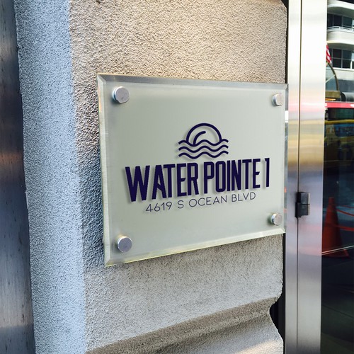 "Water Pointe 1" Sign Mockup