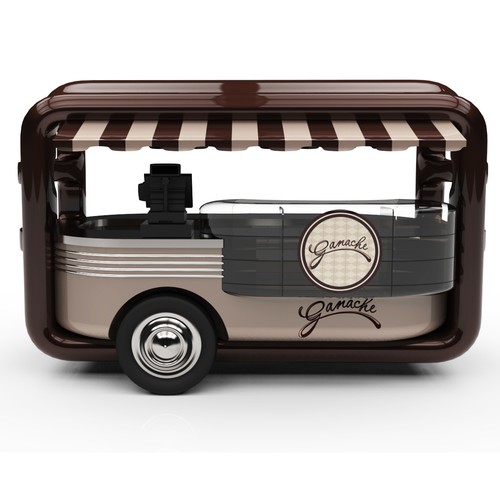 Ganache Coffe Cart