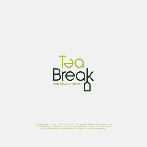 Tea Break ☕ Minimalist Logo