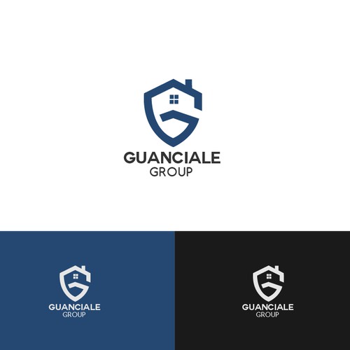 Sleek,commanding, ESTABLISHED real estate logo for Guanciale Group