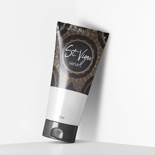 Cosmetic tube package design