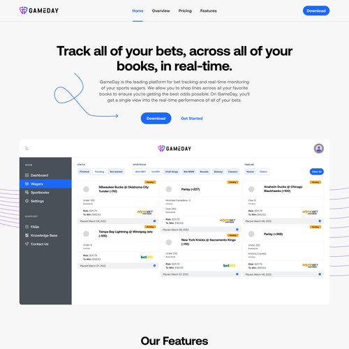 Product Website