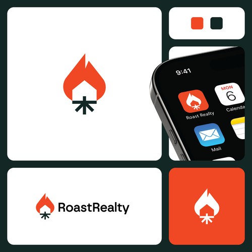 Roast Realty Logo Declined