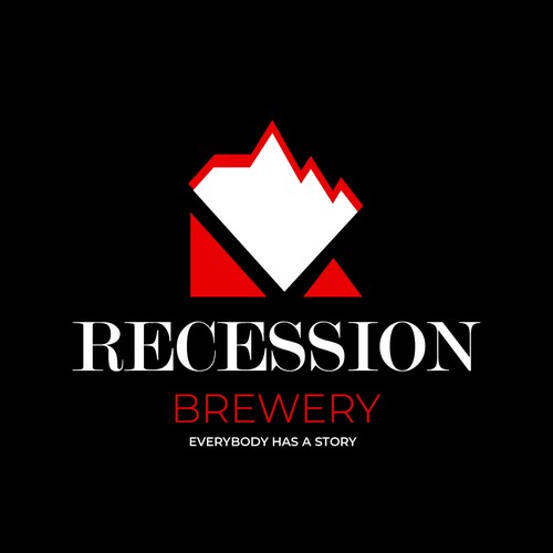 Logo Concept for Recession Brewery