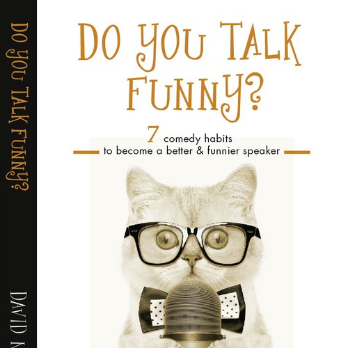 Cool Book Cover For Fun Book Using Stand Up Comedy For Business Speaking