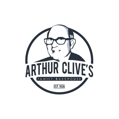 Vintage Family Owned Bakery Logo