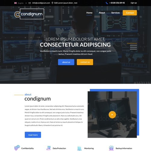 Landing Page Design