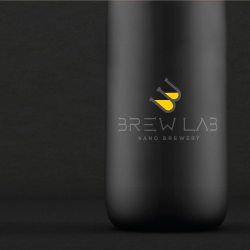 Create a modern logo for a high tech nanobrewery