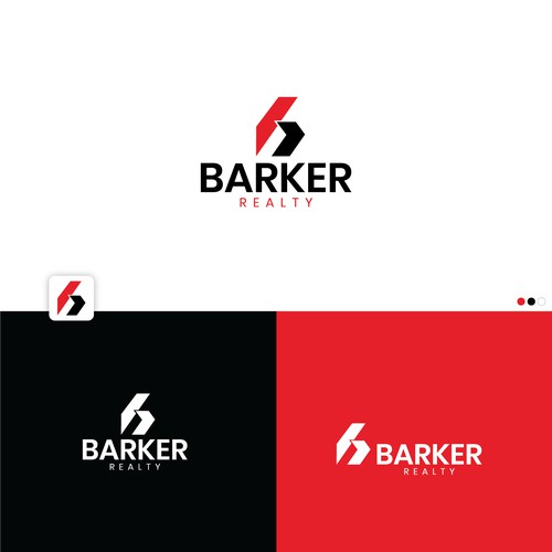 Barker Realty. Real estate Brand