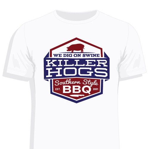 Need a T-shirt designed for BBQ Team