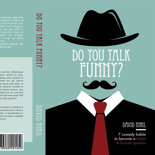 Cool Book Cover For Fun Book Using Stand Up Comedy For Business Speaking