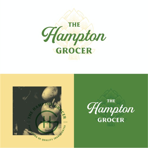 Logo for The Hampton Grocer