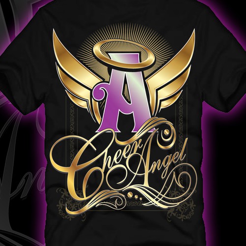 t-shirt design for Abstars Angels