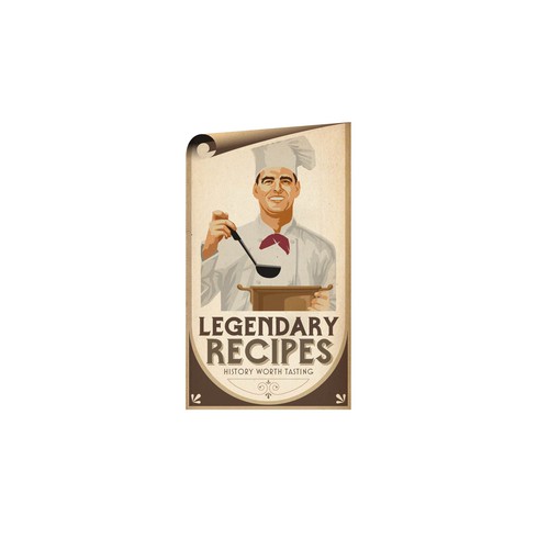  LOGO FOR NEW RECIPE WEBSITE—features legendary recipes, restaurant/hotel histories, nostalgic images
