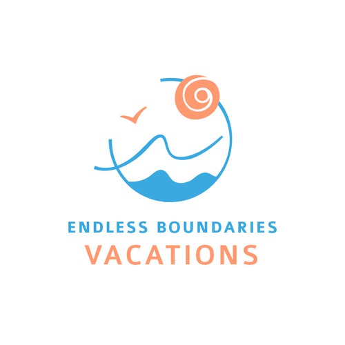 Logo for travel agency