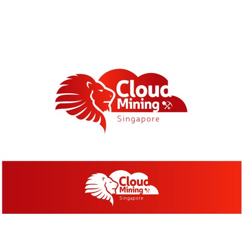 Create a logo for a Bitcoin/Crypto-currency cloud-mining company based in South East Asia.