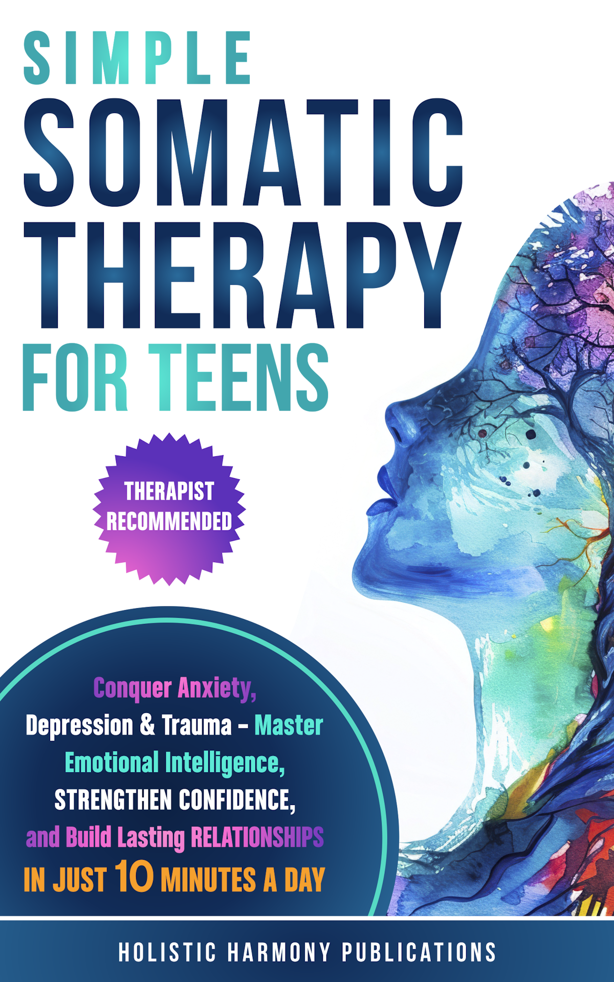 Teen Simple Somatic Therapy, changes on the cover