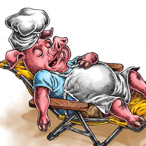 New illustration wanted for Snoring Hogs BBQ