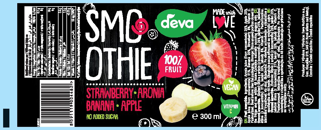 Add Urdu language to DEVA Smoothies 300 ml.
