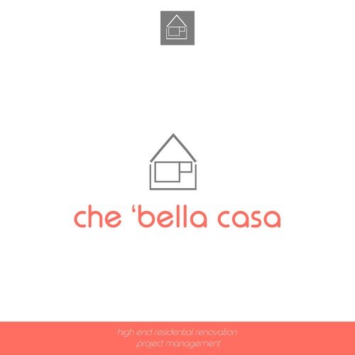 Logo proposal for "Che 'bella casa"