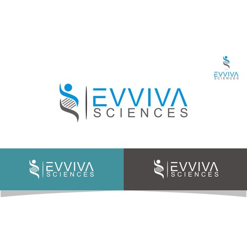 Create a capturing logo for Evviva Sciences!