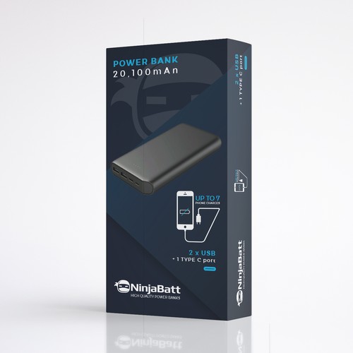 Power Bank packaging design