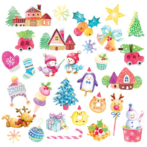 xmas sticker