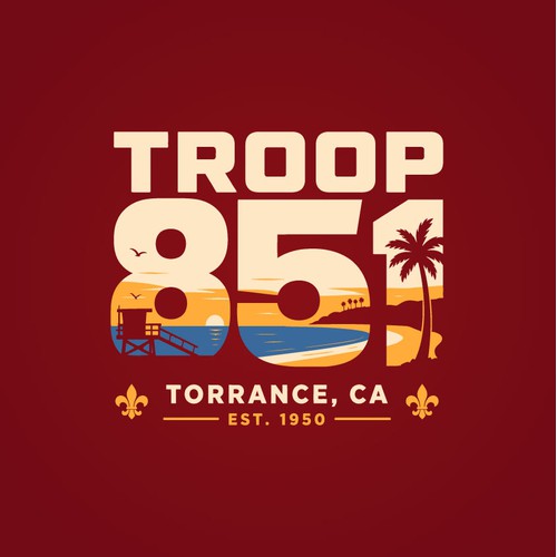 Logo Design For Troop 851
