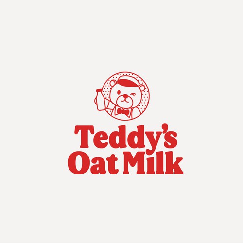 Logo concept for oat milk brand