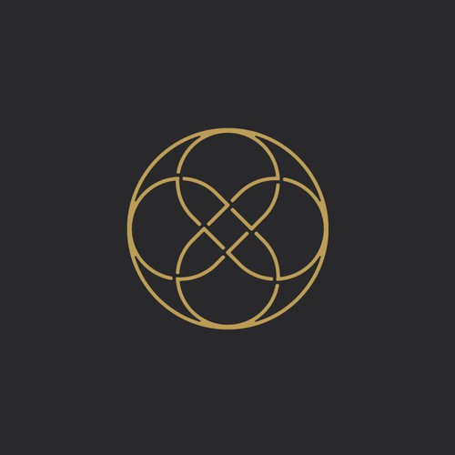 Abstract Circle Logo for Luxury Digital Agency