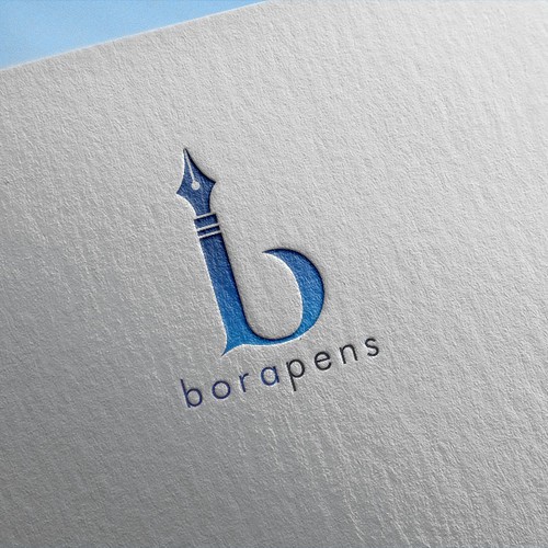 Logo Design for Bora Pens