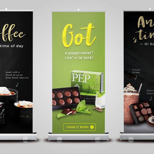 Food - roll up banner