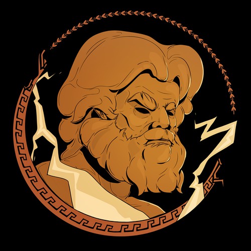 Zeus T-shirt design