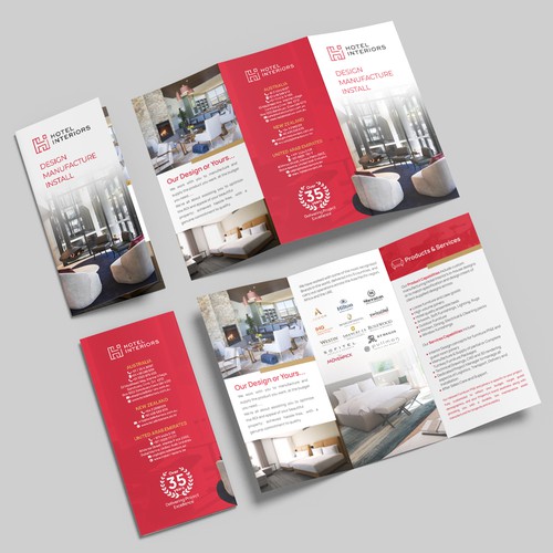 Tri Fold Flyer for Dubai Expo