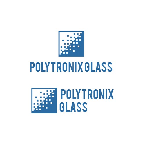 Create a logo to inspire architects and contractors for Polytronix Glass