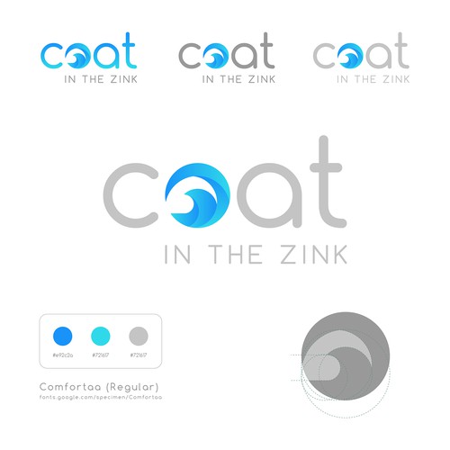 Logo concept for Coat in the zink