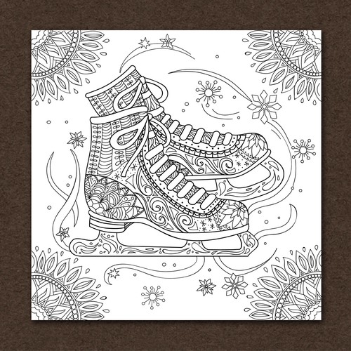 Figure Skating Greeting Card