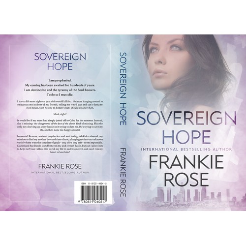 Full Cover for YA novel re-brand.
