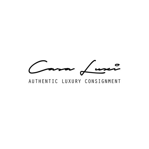 Logo concept for luxury brand