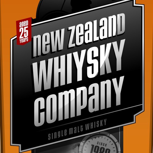 product label for New Zealand Whisky Company