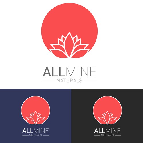 Logo for a natural products selling company